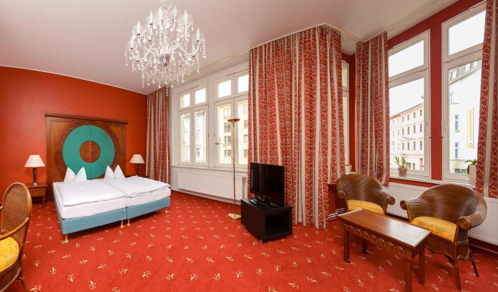 Altstadthotel Am Theater Cottbus Habitación foto